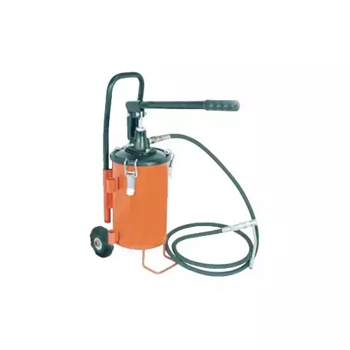 OAYKAY Bucket Grease Pump With Trolley capacity 3 Kg High Pressure Hand Operated Portable Pump 2.2 m Hose, 3535.03