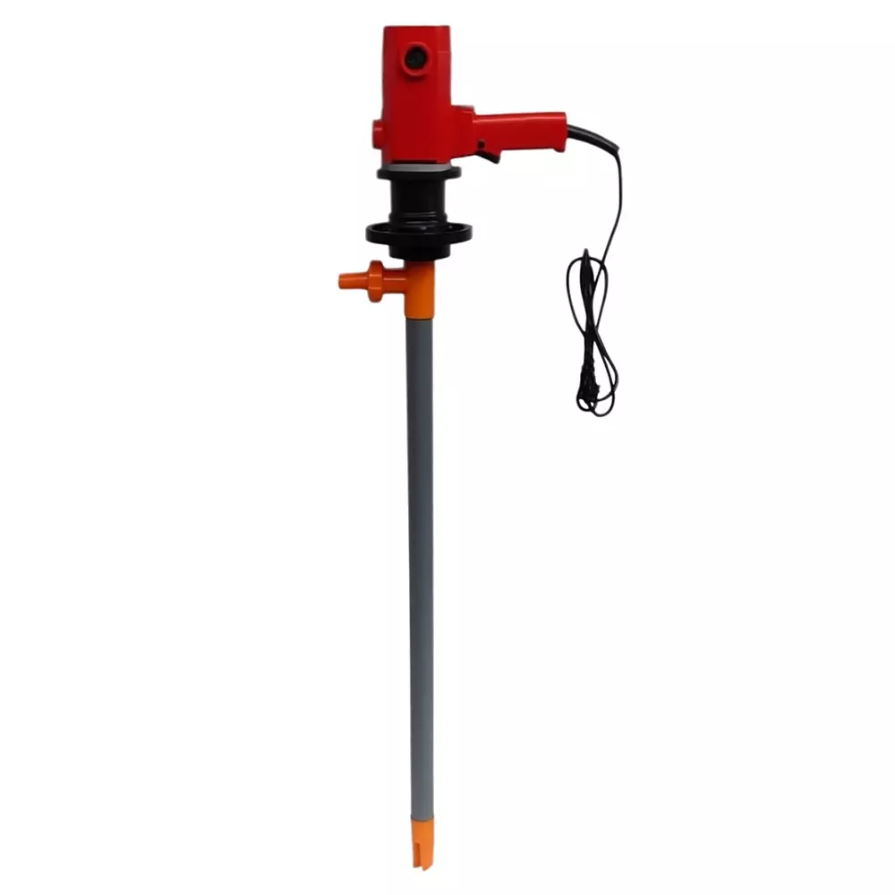 Denwell PP Motorized Barrel Pump 300 CPS Max Liquid, MB-2 PP