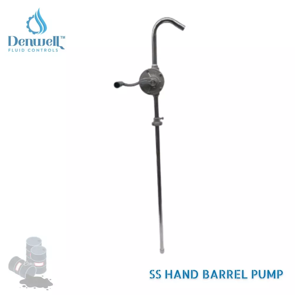 Denwell SS 316 Hand Barrel Pump, HB-25SS