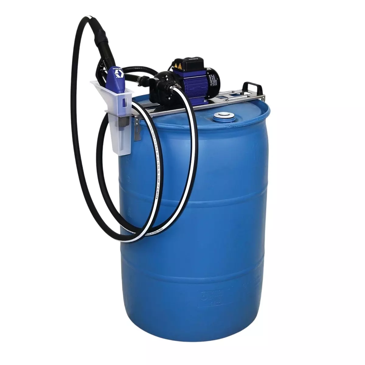 GRACO LD Blue Series Electric Pump Package 1.5 m (5 ft) Length Female (BSP) Thread 25 mm (1 inch) Fluid Inlet Size, 24V656