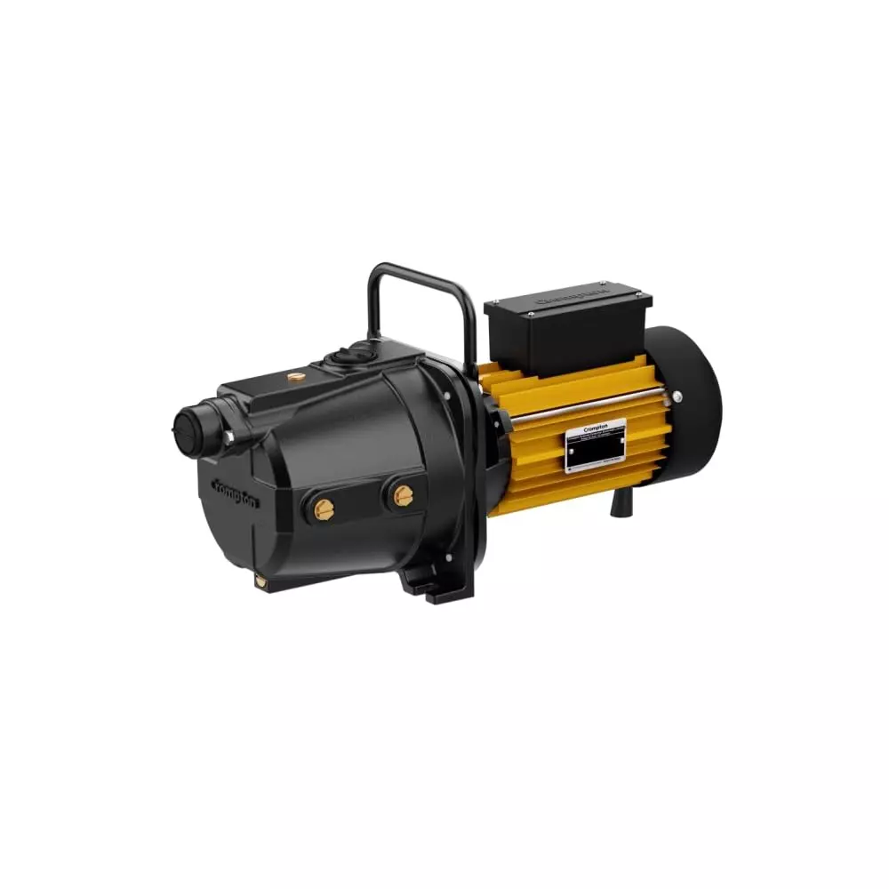 Crompton 1 HP Shallow Well Jet Pump Dura Series Single Phase and 3400-700 LPH Flow Rate, SWJ100AP-37 DURA