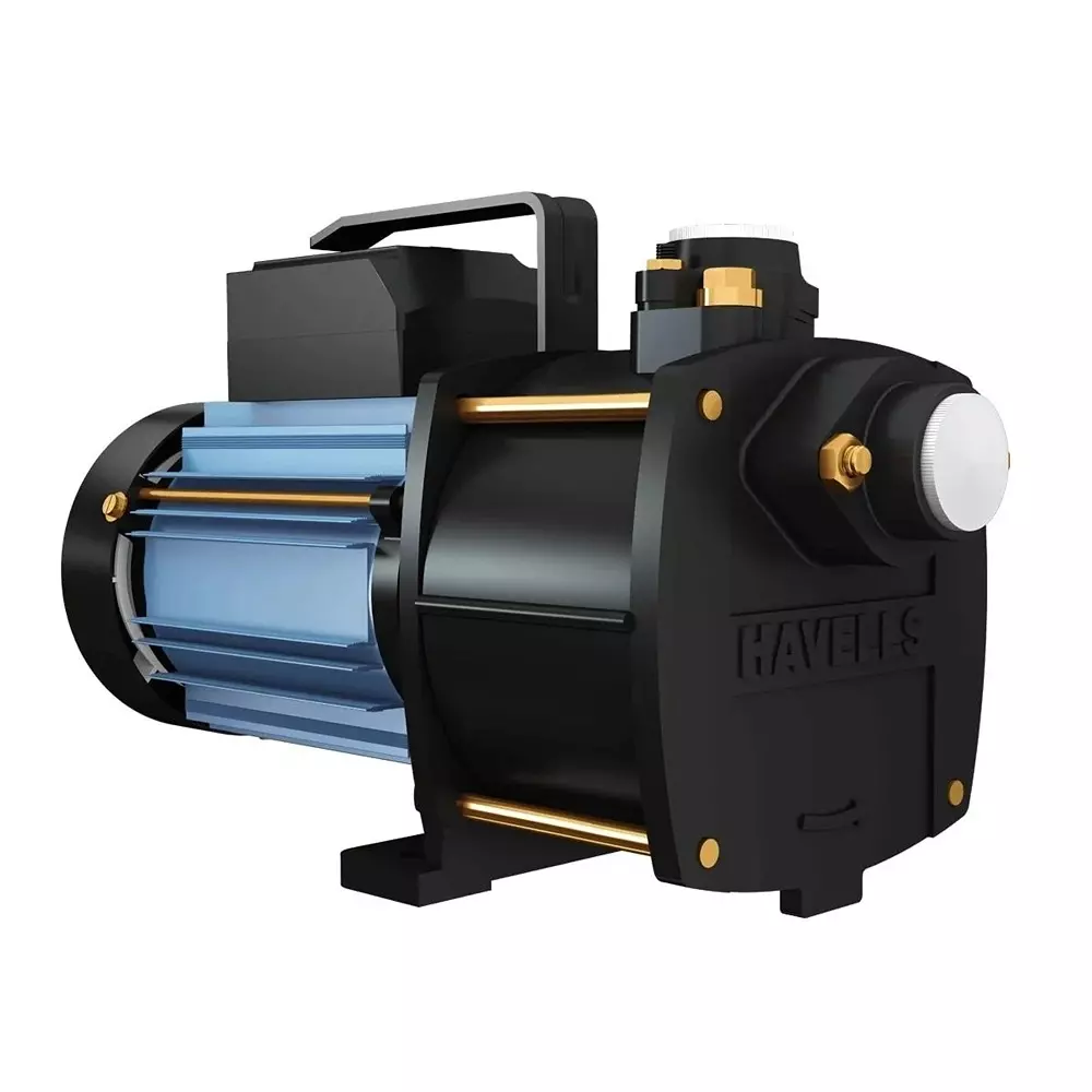 Havells 1.0 HP Shallow Well Jet Pump MP03 Type Single Phase 6-33 m Head Range and 25x25 mm Pipe Size, MHPCJG1X00