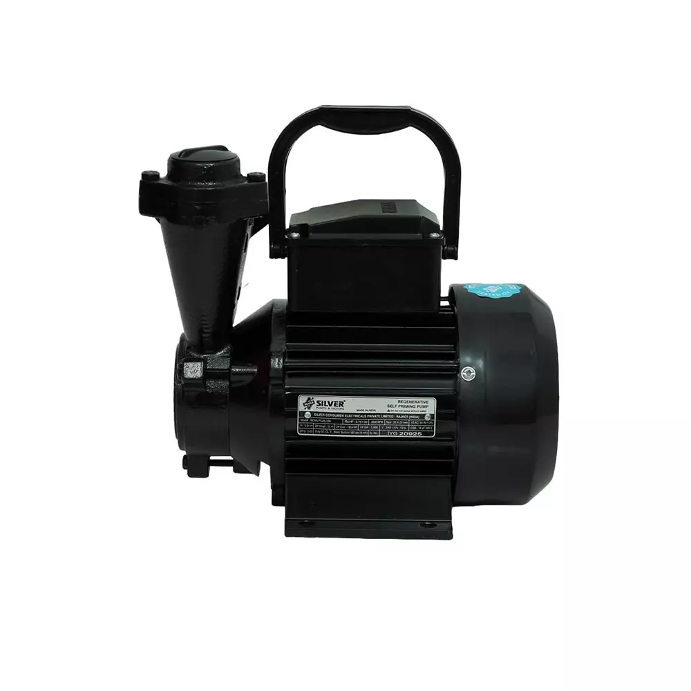 Silver NOVA PLUS 100 Single Phase 1 HP Shallow Well Jet Pump