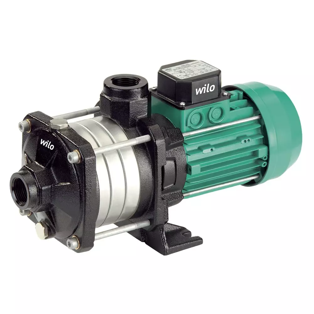 Wilo Horizontal Multistage Centrifugal Pump 0.75 kW Rated Power 2900 RPM Speed, Economy MHIL 504 (3~400 V)