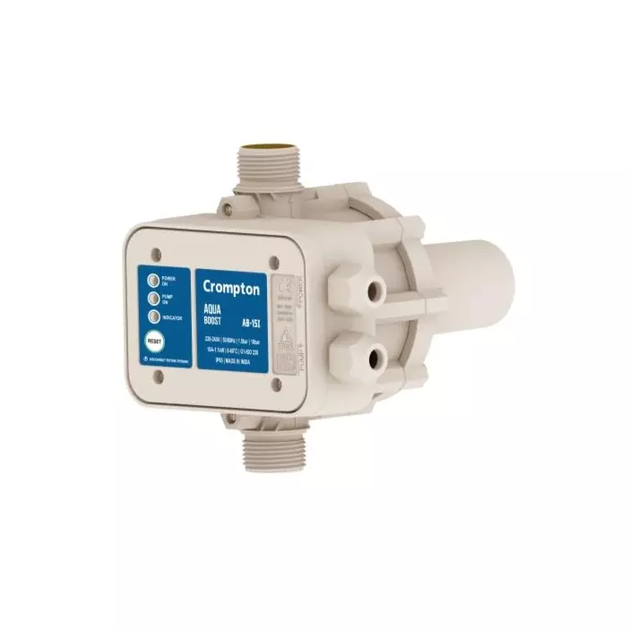 Crompton AB-15I Pressure Booster Pump Controller White