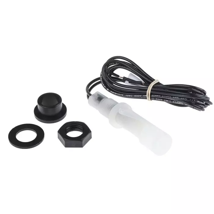 SENSATA Float Switch / CYNERGY3 RSF70 Series Horizontal External Polypropylene 1m Cable SPNO 240V AC max 120V, RSF74Y100RN
