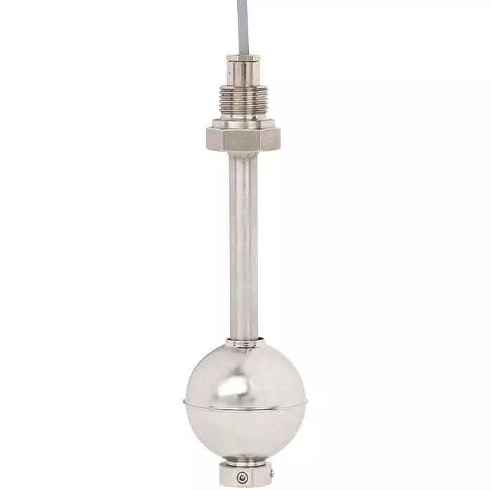 WIKA L-FLS-S Series Threaded Stainless Steel Float Switch Float 2m Cable SPST 50 V AC Max 75 V DC Max, 48809966