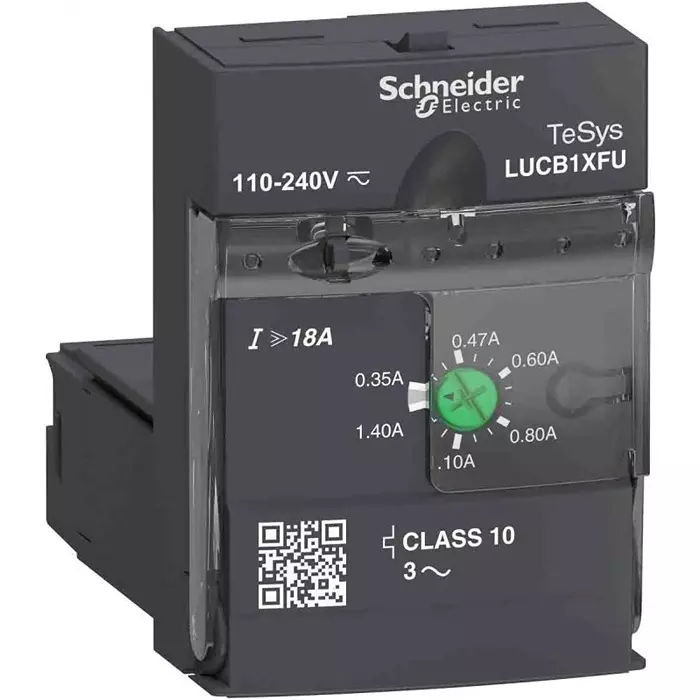 Schneider Electric TeSys 0.25 kW Advanced Motor Starter, LUCB1XFU