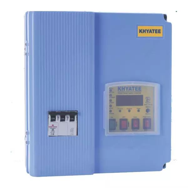 KHYATEE KTP 99 WLC Series 3 Phase DOL Starter With Water Level Controller Upto 7.5 HP Power and 2-22 A Current Range