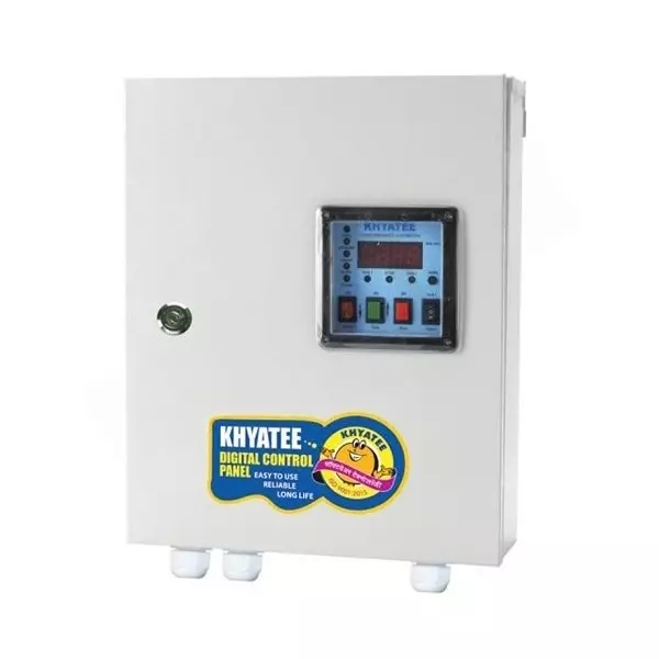 KHYATEE KDM DOL 225 Series 3 Phase DOL Starter With Water Level Controller & MCB Upto 10 HP Power, 1-25 A Current Range, Mild Steel Enclosure & IP54 Rating