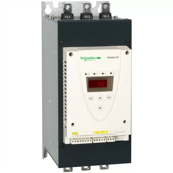Schneider Electric Altistart 22 Three Phase 111.85 kW Star Delta Motor Starter, ATS22C17S6U