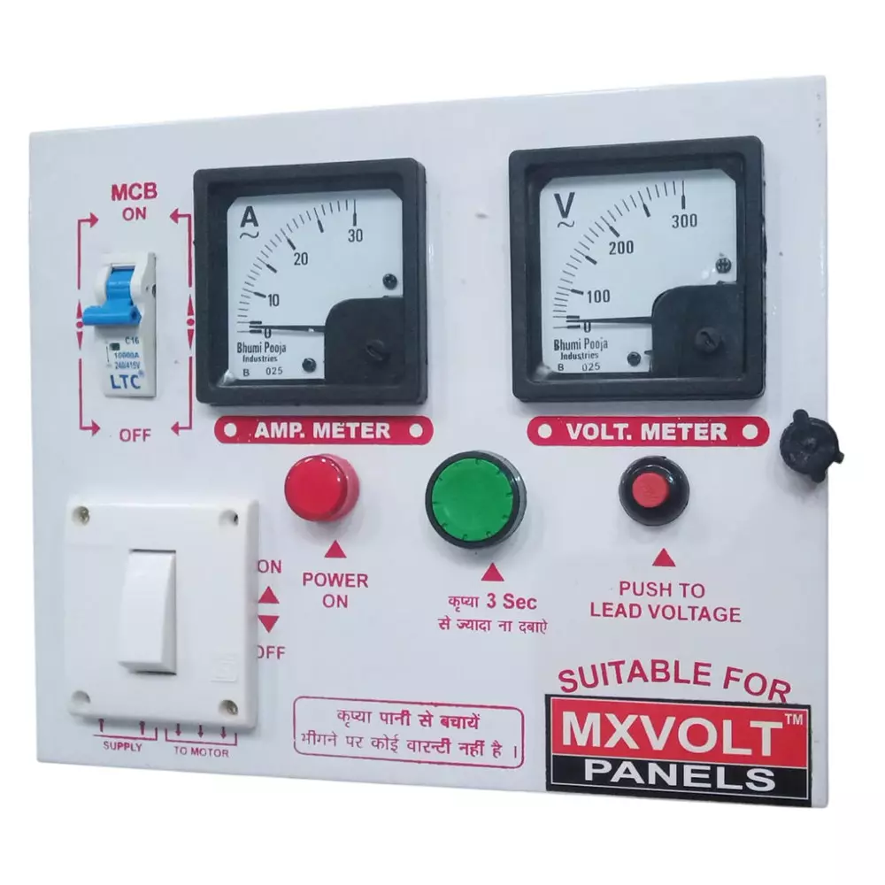 MXVOLT Heavy Duty Single Phase Control Panel 3 HP