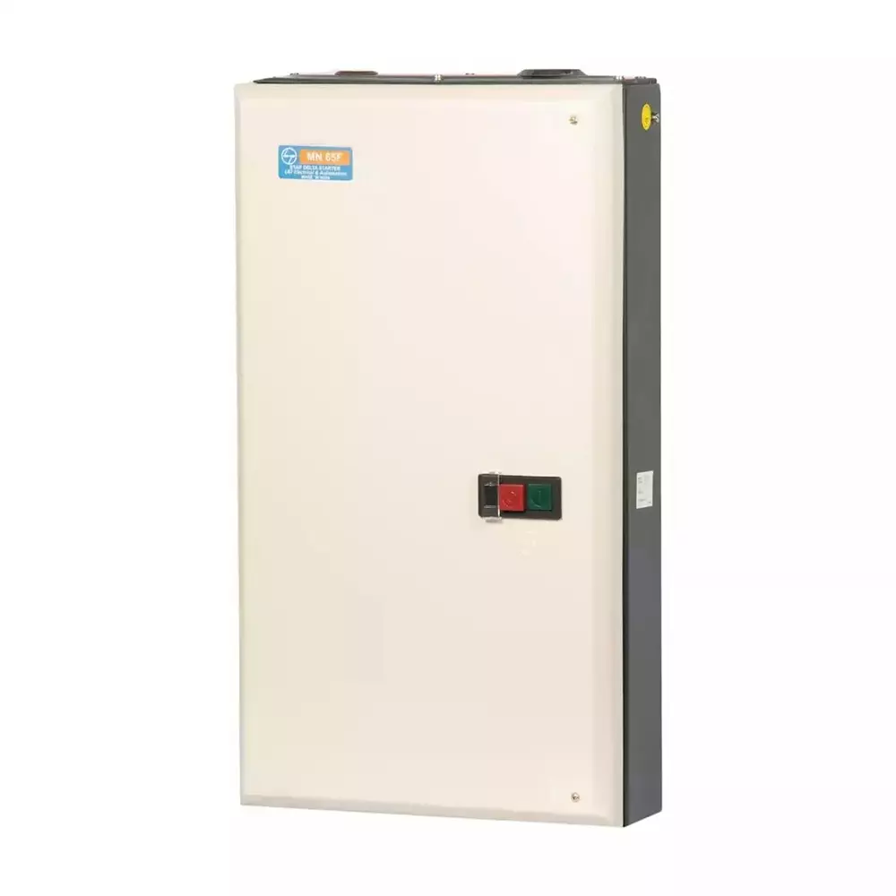 LK Fully Automatic Star Delta Starter 75 HP Three Phase Relay Range 45-75 Amp, MN 65 FASD