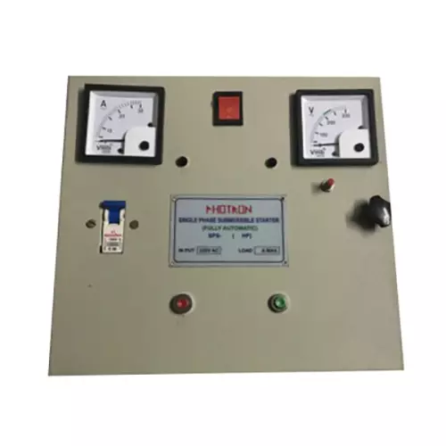Bharat Photon Submersible Pump Controller 1.5 Hp with In-Built Starter Panel, BP-PC-06