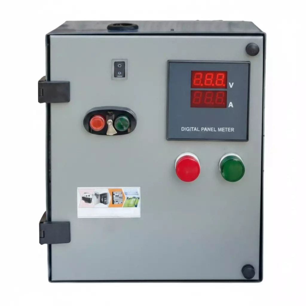 PowerGrip Submersible Pump Controllers with Digital Meter 9-14 A Relay Range 6 HP Rated Power 3 Phase, PU-G10