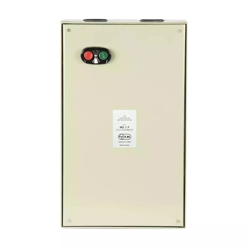 LK MU1 FASD Fully Automatic Star Delta Starter Three Phase 9-14 A Relay Range for 12.5 HP Pump and Motor, SS95890COAO