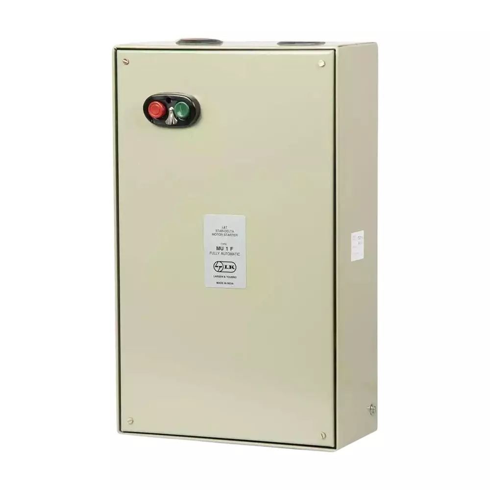 LK MU1 FASD Fully Automatic Star Delta Starter Three Phase 9-14 A Relay Range for 12.5 HP Pump and Motor, SS95890COAO