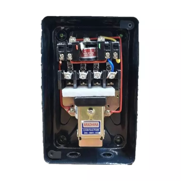 Enjoy DOL Starter 13 to 21 Amp Three Phase Regular Direct On Line Starter for 1.5 to 2 HP Pumps & Motors