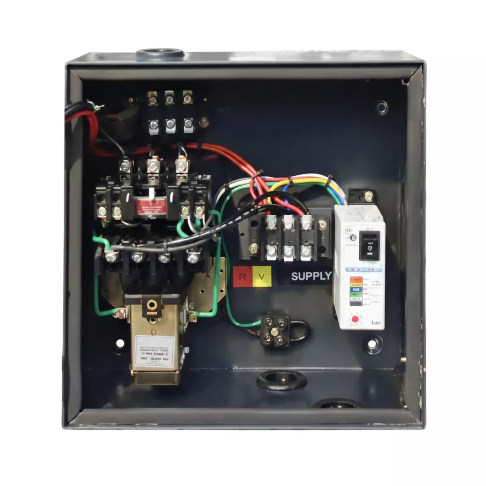 PowerGrip Submersible Pump Controllers with Digital Meter 9-14 A Relay Range 6 HP Rated Power 3 Phase, PU-G6