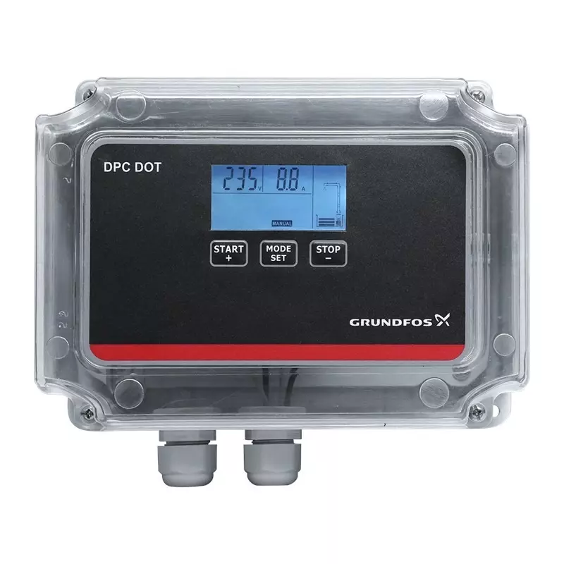 Grundfos Configurable Controller Protection Device For 1-Phase, Single-Pump With D.O.L. Starting Method 15 Amp, 93206282
