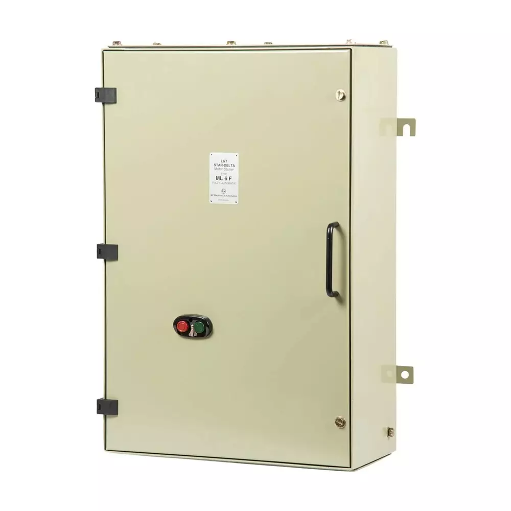 LK Fully Automatic Star Delta Starter 125 HP Three Phase Relay Range 66-110 Amp, ML 6 FASD