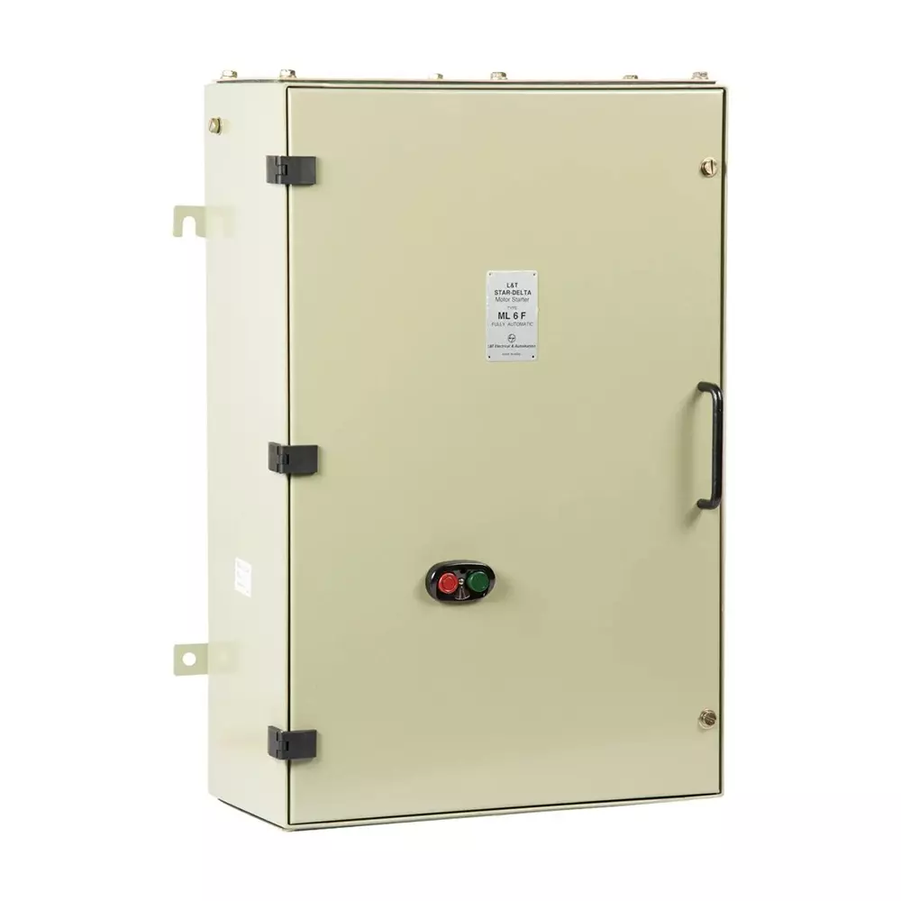 LK Fully Automatic Star Delta Starter 125 HP Three Phase Relay Range 66-110 Amp, ML 6 FASD