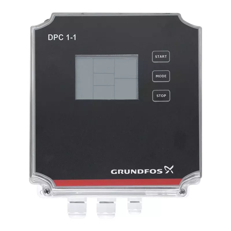 Grundfos Configurable Controller Protection Device For 1-Phase, Single-Pump With D.O.L. Starting Method 15 Amp, 93206283