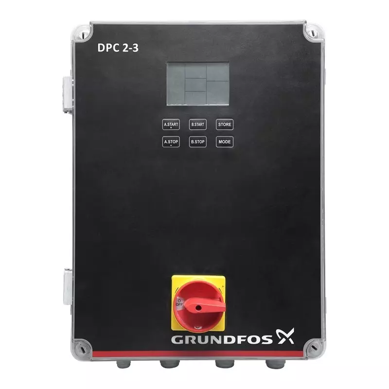 Grundfos Configurable Controller Protection Device For 3-Phase, Dual-Pump With D.O.L. Starting Method 16 Amp, 93206344