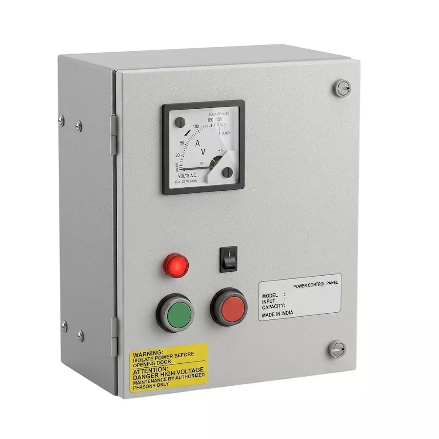Havells 1.0 HP Control Panel V4, MP09 Type Single Phase 36 μF Run Capacitor for Oil Filled Submersible Pump, MHPZXN1X00