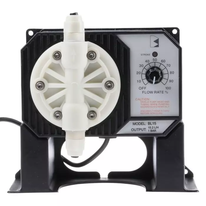 Hanna Instruments Diaphragm Electric Operated Positive Displacement Pump, 15.2L/h, 14.5 psi, 220 V, 240 V, BL15-2