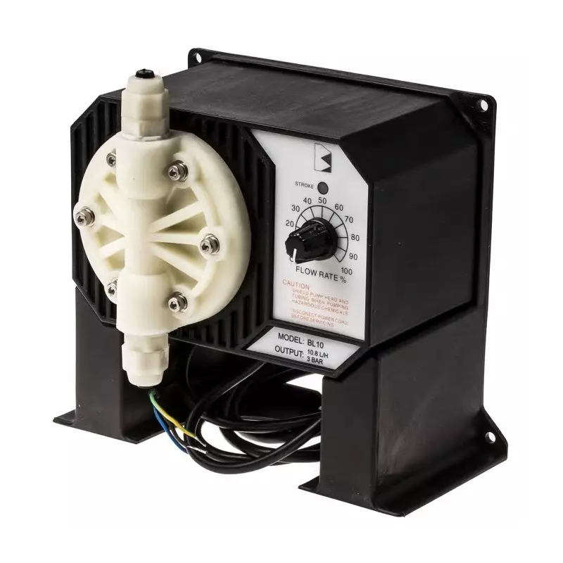 Hanna Instruments Diaphragm Electric Operated Positive Displacement Pump, 10.8L/h, 43.5 psi, 220 V, 240 V, BL10-2