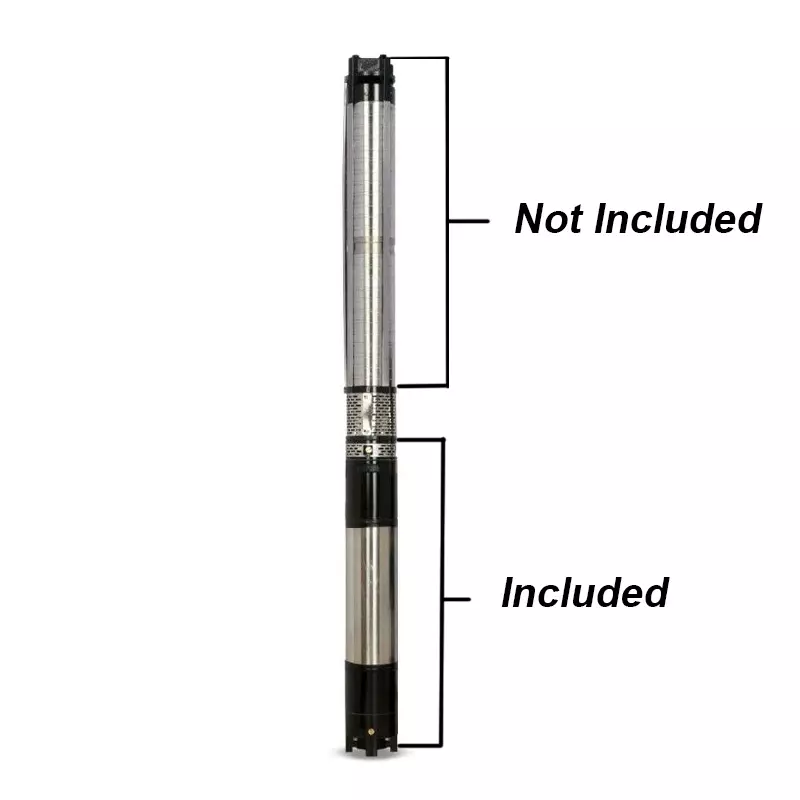Kirloskar 12.5 HP 15 Stage Three Phase Borewell Submersible Pump Only Without Motor
