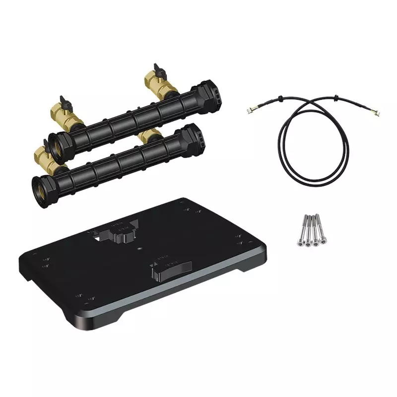 Grundfos Twin Installation Set 2 Rubber Ring 1 Inch (25.4 mm) Inlet Connection 8 Bar Pressure, 99725165