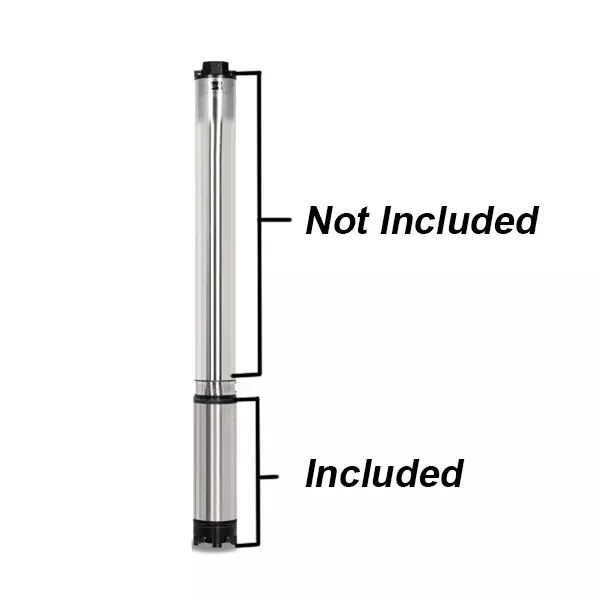 Kirloskar 1.5 HP 18 Stage Borewell Submersible Pump Only Without Motor