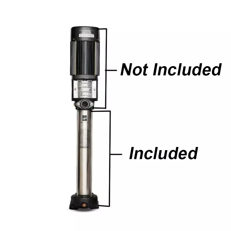 Kirloskar 7.5 HP 12 Stage Vertical Multistage Pump Only Without Motor
