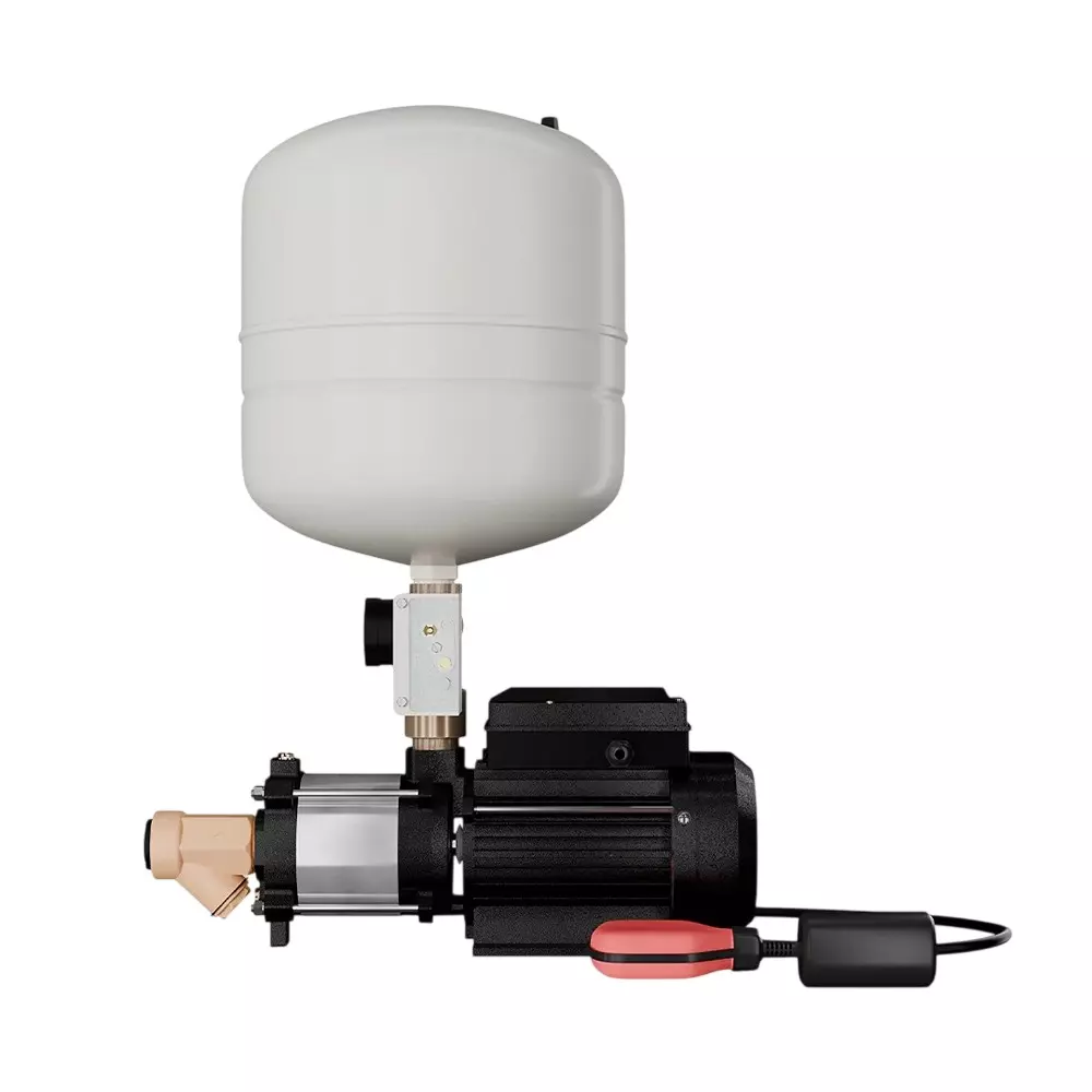 Crompton Single Pump Pressure Booster with Tank 1.5 HP Power 10-50 m Head Range 132-31 LPH Flow Rate, CFCHM6E1.5B-V60