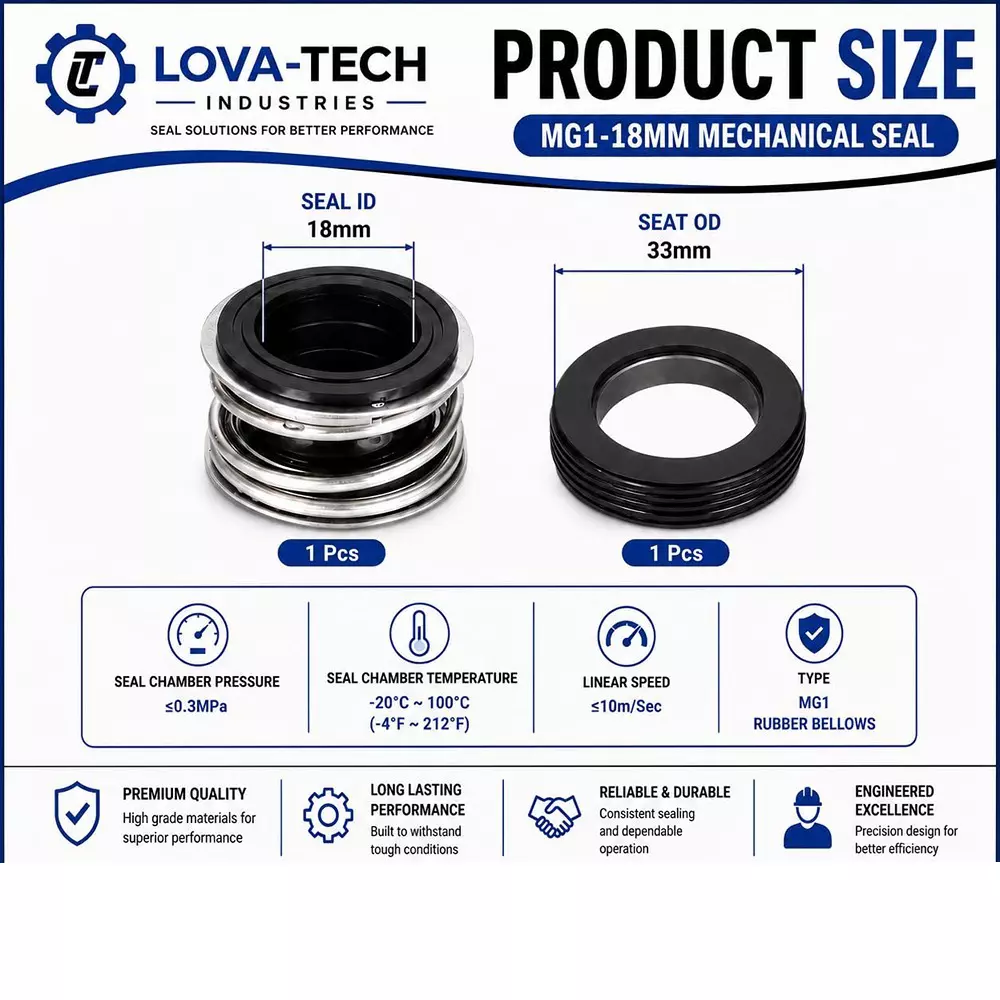 lova-tech-mechanical-seal-mg12-with-g60-stationary-seat-18-mm-shaft-size-10-to-120c-temperature-range-and-nbrss304carbon-body-for-pumps-lt-s12-18