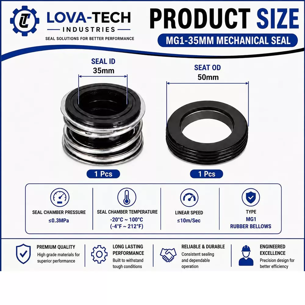 lova-tech-mechanical-seal-mg12-with-g60-stationary-seat-35-mm-shaft-size-10-to-120c-temperature-range-and-nbrss304carbon-body-for-pumps-lt-s12-35