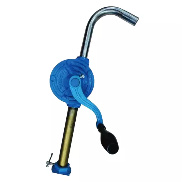 Taparia Rotary Barrel Pump Made of Cast Iron in Powder Coating Finish and Manually Operated, RBP 90