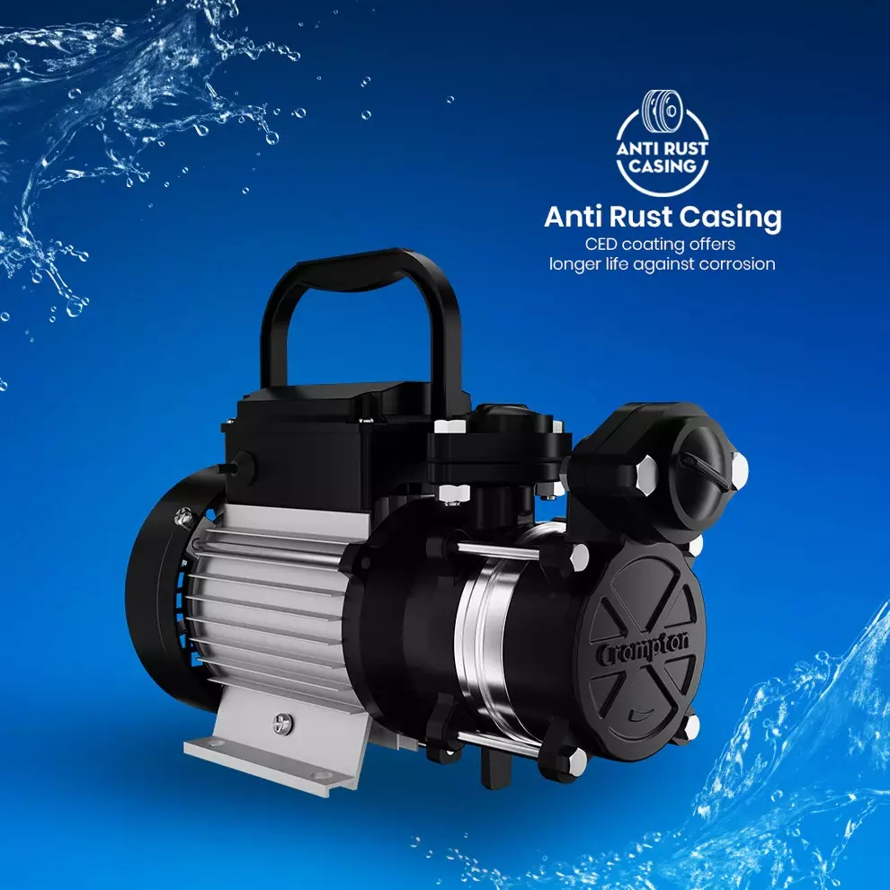 Crompton 1.5 HP Single Phase Self Priming Regenerative Pump, AQUAGOLD DURA 150
