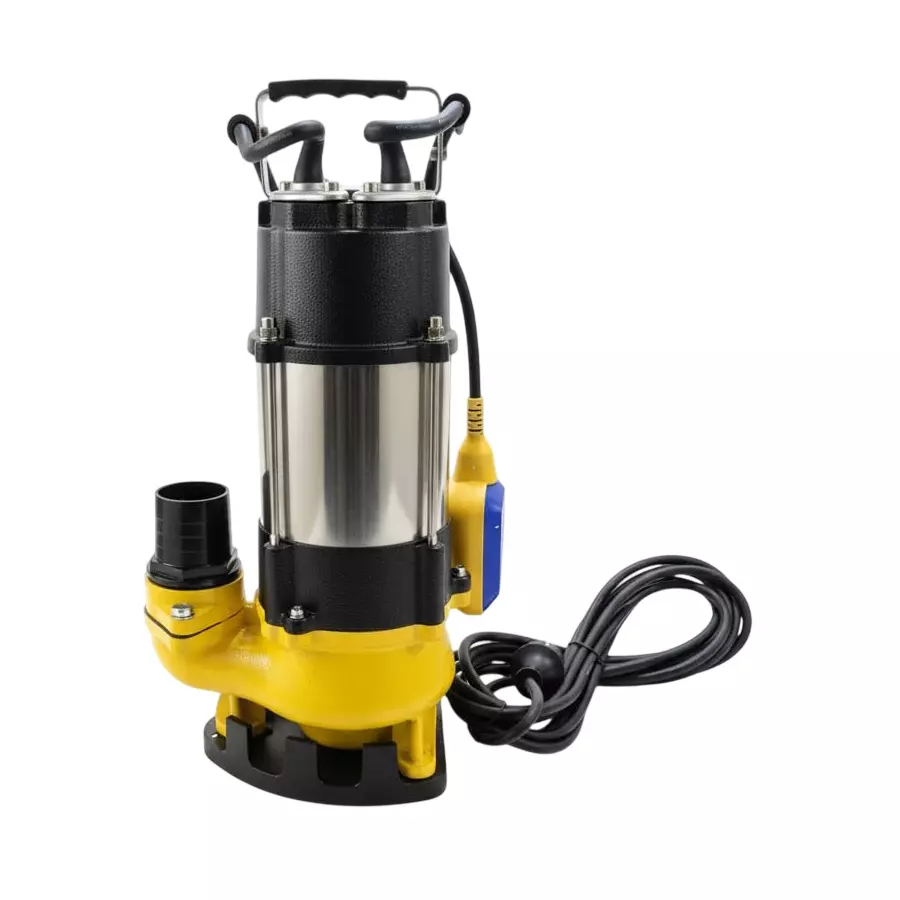 Damor Submersible Sewage/Dewatering Water Pump Single Phase 1 HP Power 2 inch (50 mm) Outlet Size, CI ECO-75
