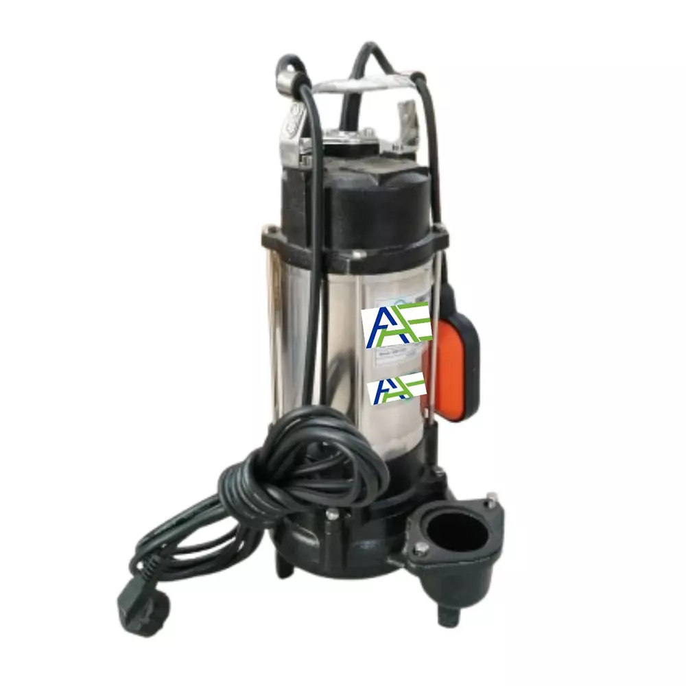 Alfa Heavy Duty Dewatering Sewage Submersible Pump 1 HP Single Phase Copper Winding with Float Switch, TI-WP-21990