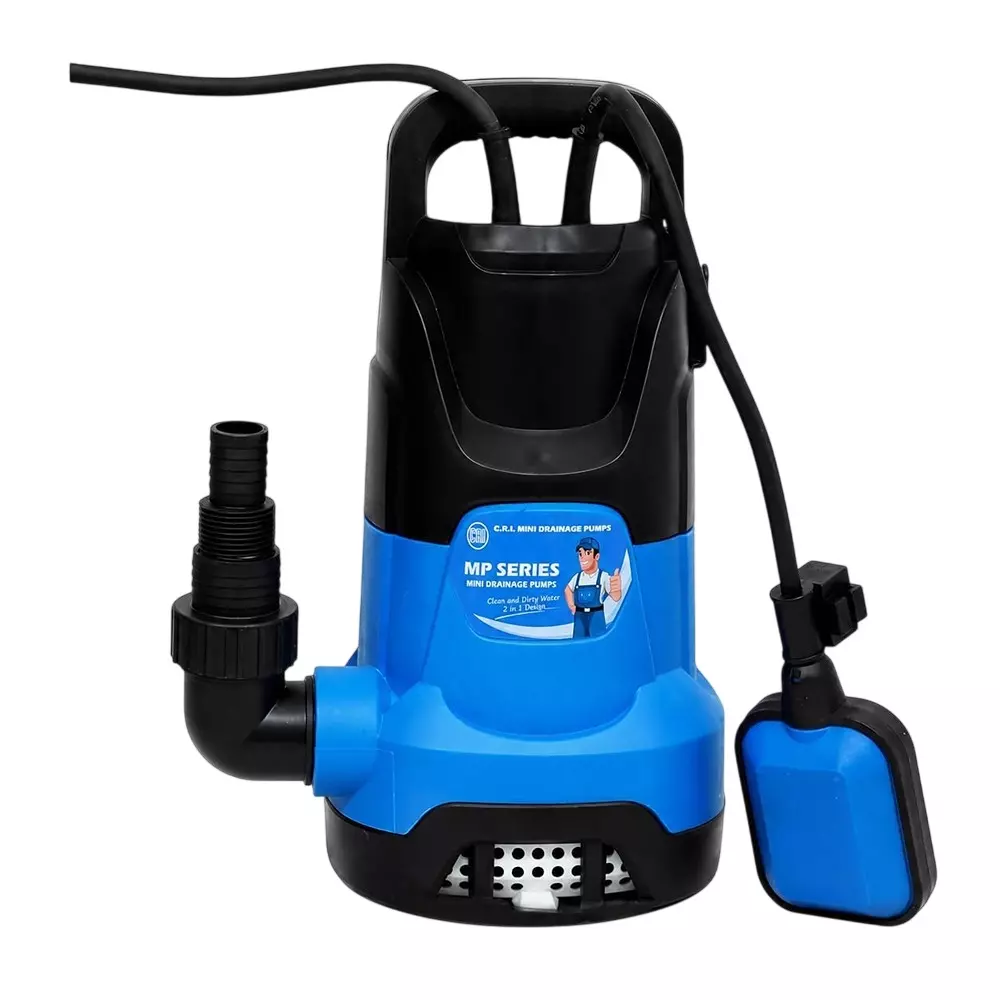 CRI 1 HP Sewage Pump With Float Switch, Cable & Outlet Connector 12000 LPH Flow Rate Head range Up to 8 m