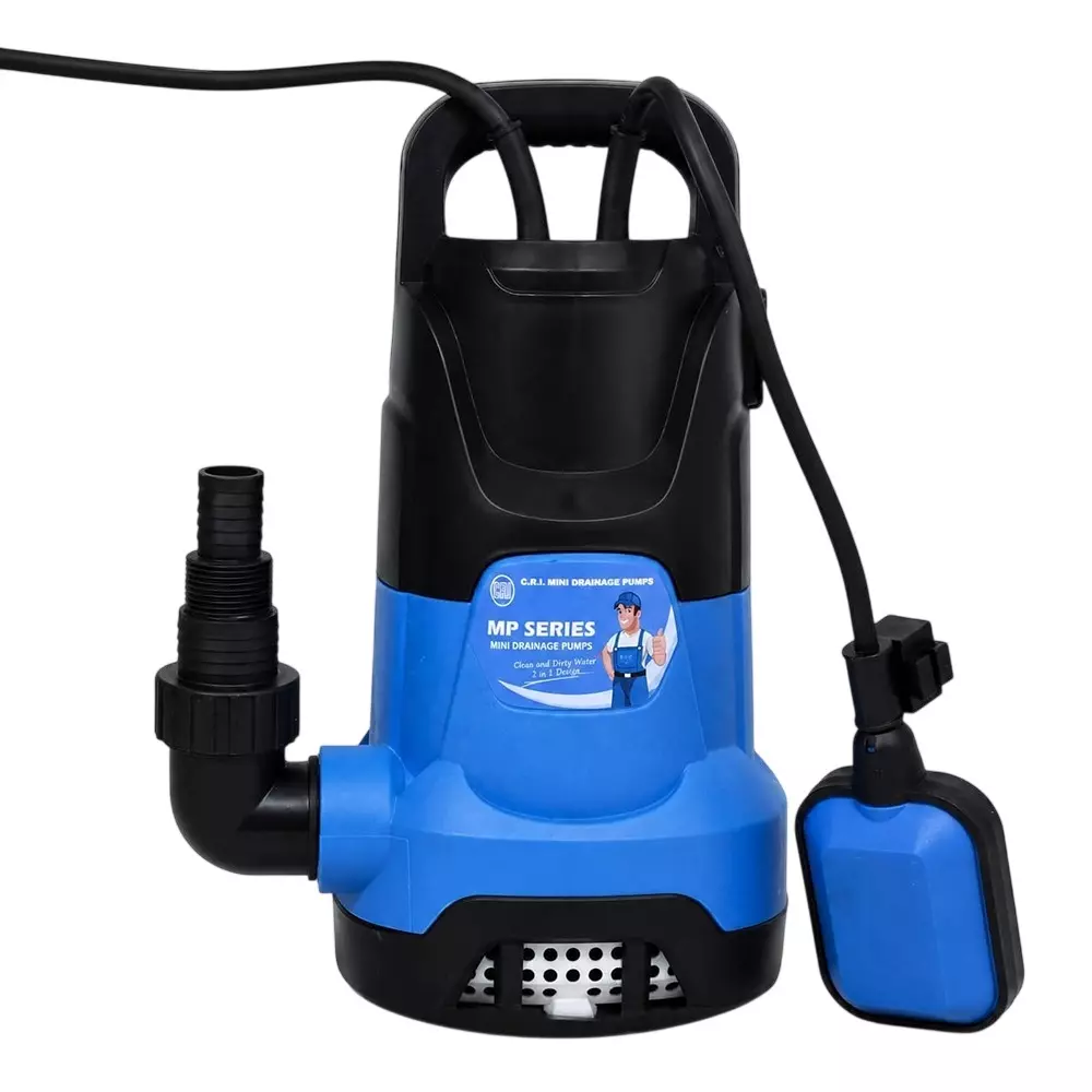 CRI 0.5 HP Sewage Pump With Float Switch, Cable & Outlet Connector 7000 LPH Flow Rate Head range Up to 5 m