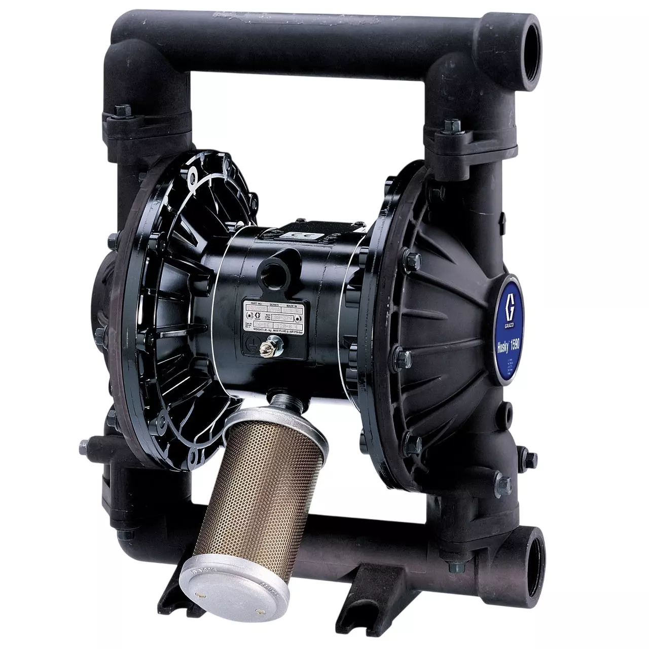 GRACO Air-Operated Double Diaphragm Pump 38.1 mm (1-1/2 Inch) Size and 12.7 mm (1/2 inch) Inlet Female (NPT), DB3525