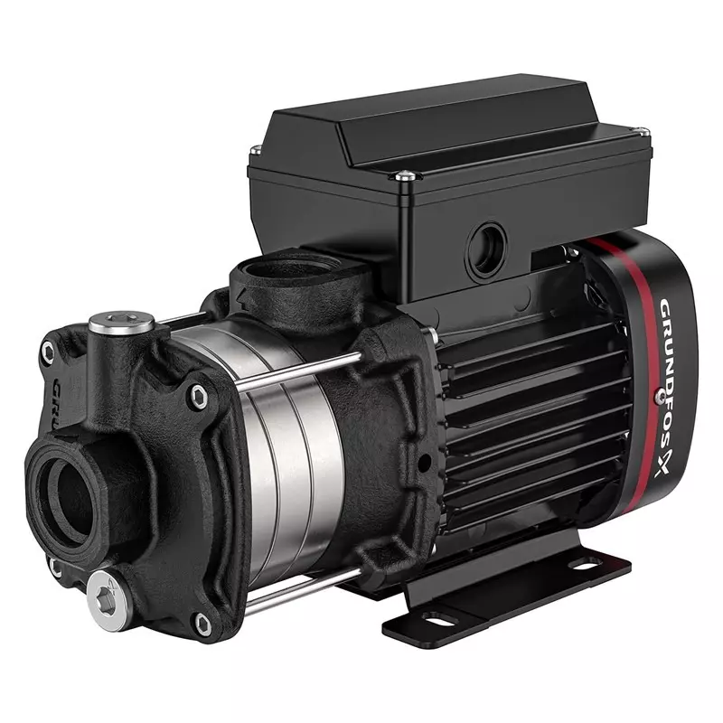 Grundfos Suction Pump Quiet And Compact Horizontal End 1.7 m³/h Rated Flow 37.23 m Head 0.5 kW Rated Power, 92889375