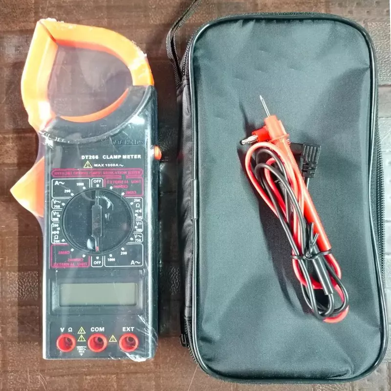 GENERIC Digital Clamp Multimeter 3.5 Inch ( 8.89 cm) Display 20-1000 A Current Range for Home, Workshop, Appliance repair, Unity 266