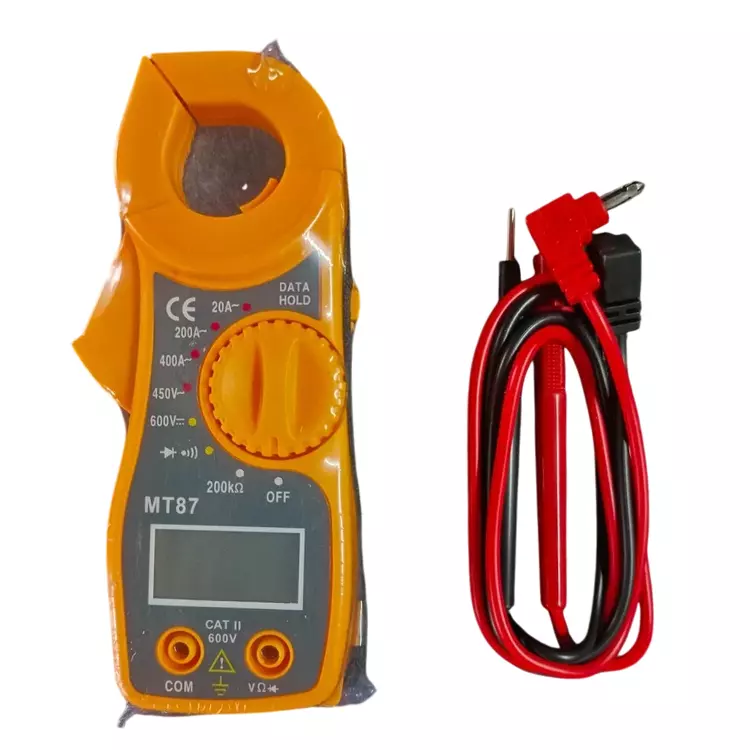 GENERIC Clamp Multimeter 8.89 cm 400-600 A for Home, Workshop, Appliance repair MT 87