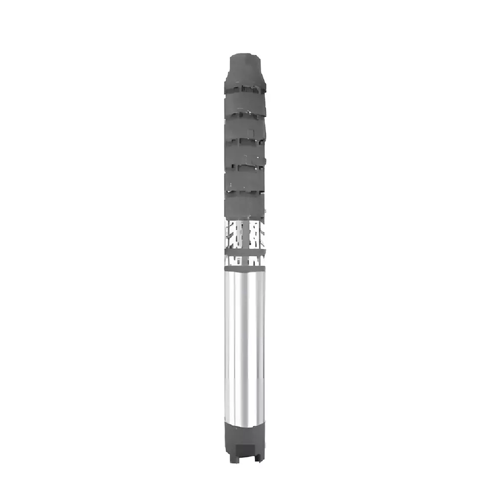 Enjoy V-6 Q Type Three Phase Water Filled Submersible Pump 200 mm 20 HP 8 Stage 76.2 mm (3 inch), RK-208