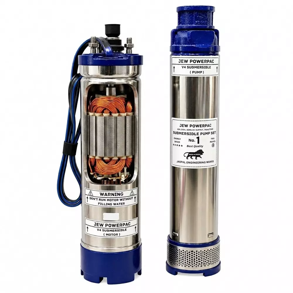 jew-powerpac-15-hp-borewell-subersible-pump-set-copper-motor-winding-70-30-m-head-range-and-80-95-lpm-flow-rate-power105-14